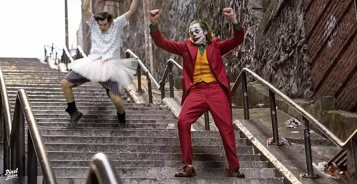 Editan film kocak © Instagram/@pixelfaker