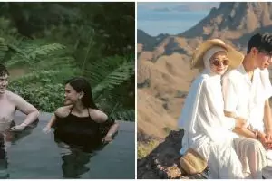 Momen 8 pasang seleb bulan madu di tengah pandemi, romantis abis