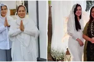 10 Potret kebersamaan Memes dan Vicy Melanie, punya paras mirip