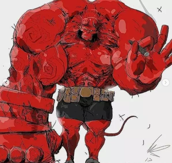 superhero mirip Hulk Instagram