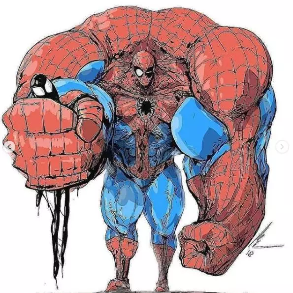 superhero mirip Hulk Instagram