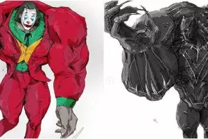 10 Potret absurd superhero diedit bak Hulk, auto geleng-geleng