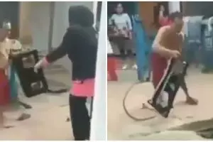 Ditinggal istri senam, pria ini hancurkan kompor karena lapar