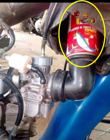 benda aneh di motor © Instagram benda aneh di motor © Instagram