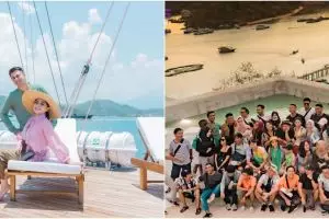 7 Momen Raffi-Nagita bagi-bagi hadiah ke karyawan, ada sepeda motor