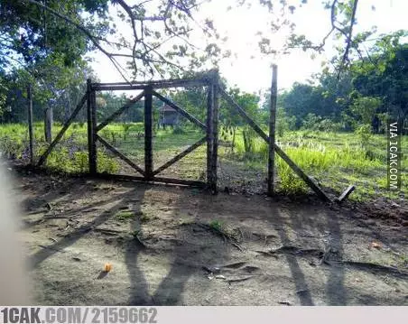 potret lucu pagar rumah © Berbagai sumber potret lucu pagar rumah © Berbagai sumber