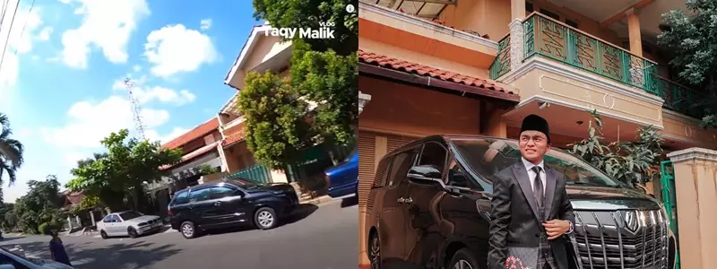 potret rumah Taqy Malik © Instagram