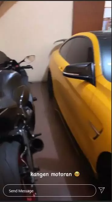 potret rumah Taqy Malik © Instagram