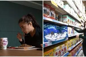 8 Momen manis Nikita Willy memasak untuk suami, belajar dari YouTube