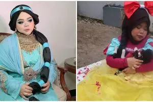 8 Gaya makeup Kekeyi jadi putri ini curi perhatian