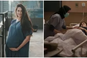 8 Momen Sabai Morscheck lahirkan anak kedua, penuh perjuangan