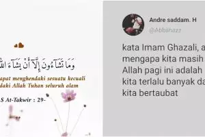 40 Kata-kata bijak Islami tentang taubat, inspiratif dan penuh makna