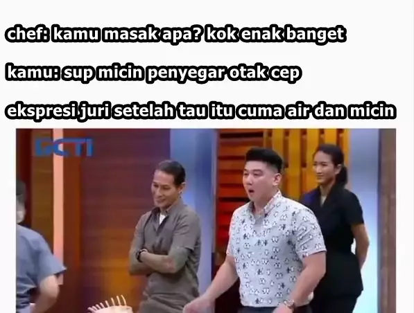 meme obrolan masterchef Berbagai sumber