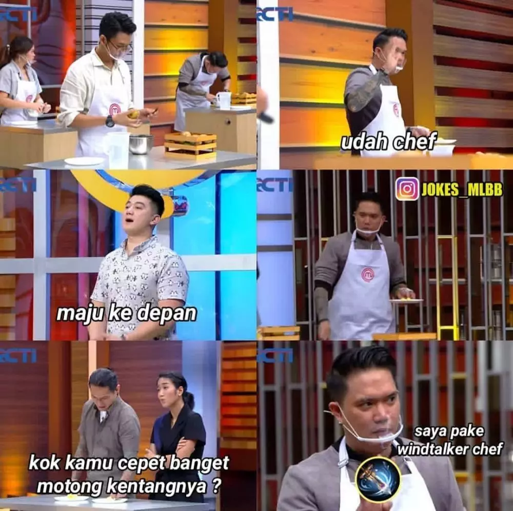 meme obrolan masterchef Berbagai sumber