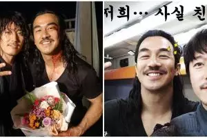 Bintangi The Swordsman, ini 7 potret kompak Joe Taslim & Jang Hyuk