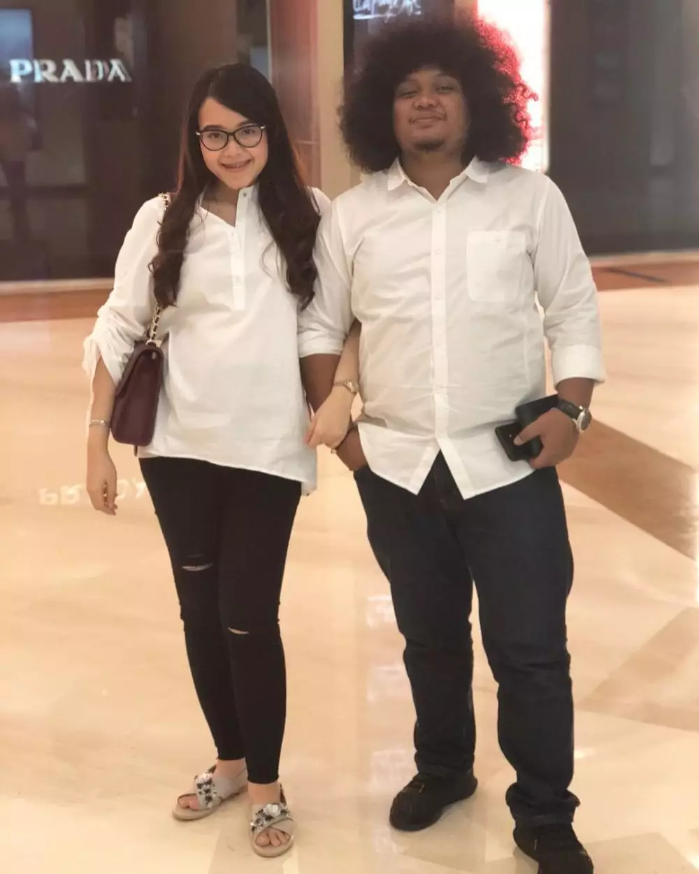 Potret mesra Babe cabita & istri © Instagram