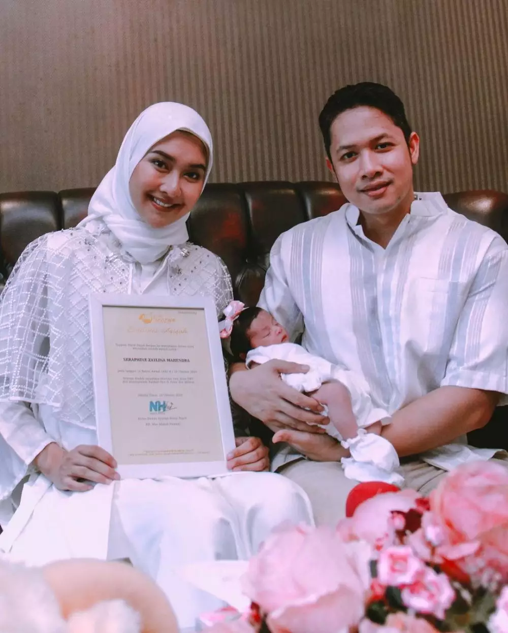 Momen aqiqah anak Kevin Lilliana © Instagram Momen aqiqah anak Kevin Lilliana © Instagram