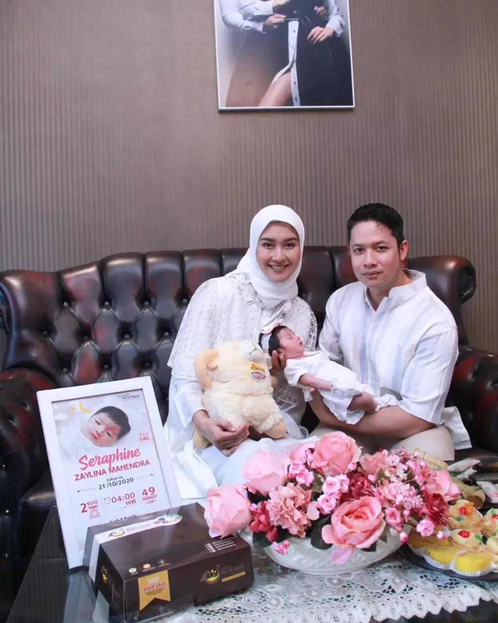 Momen aqiqah anak Kevin Lilliana © Instagram Momen aqiqah anak Kevin Lilliana © Instagram