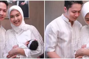10 Momen akikah Seraphine putri Kevin Lilliana, penuh kehangatan
