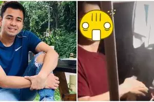 Potret penjual bakso mirip Raffi Ahmad, bikin pembeli salah tingkah