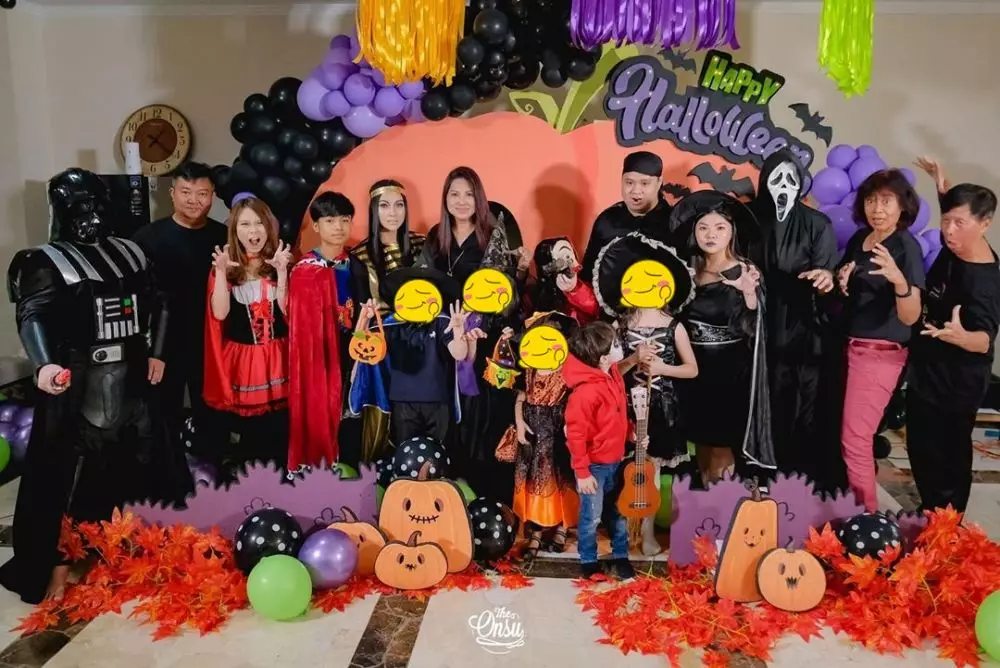 Perayaan Halloween Sarwendah © Instagram