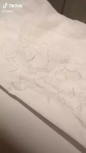 bikin bulu mata pakai bulu kaki © TikTok  bikin bulu mata pakai bulu kaki © TikTok