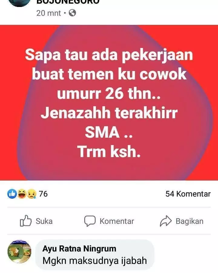 status facebook salah kata Berbagai sumber status facebook salah kata Berbagai sumber