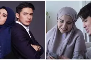 10 Momen Irwansyah ajak ngobrol baby Syahki di perut Zaskia Sungkar