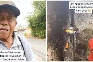 Perjuangan kakek 77 tahun tawarkan jasa timbangan ini bikin terenyuh