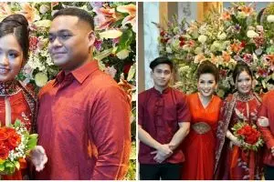 7 Momen pertunangan Audrey anak Mario Teguh, penuh khidmat