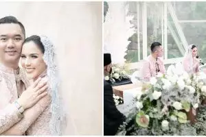 10 Momen akad nikah Sally Adelia Girls Squard, punya 4 mahar berbeda