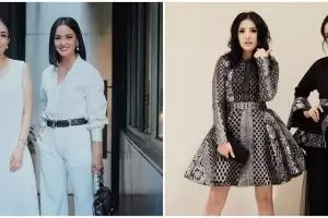 10 Potret persahabatan Ririn Ekawati dan Nindy Ayunda, gayanya kompak