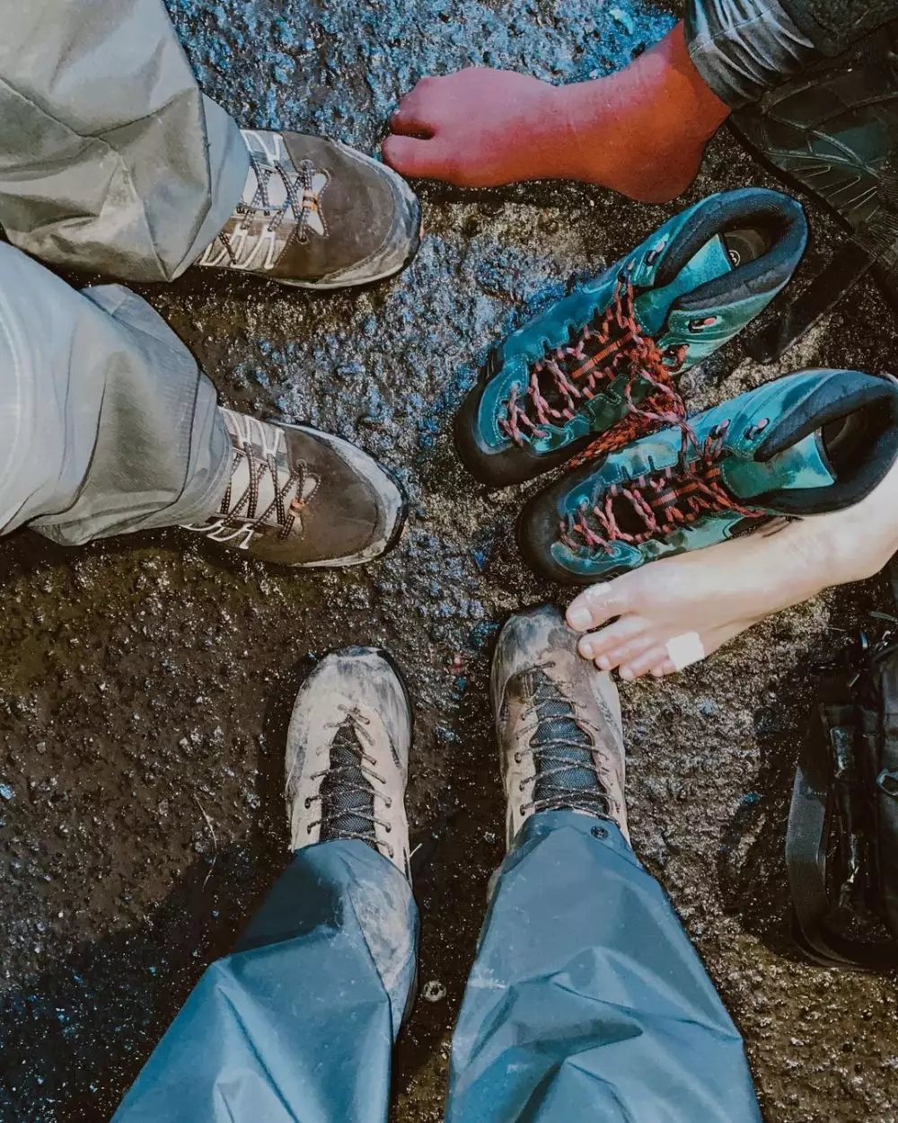 pendakian febby rastanty di gunung © Instagram