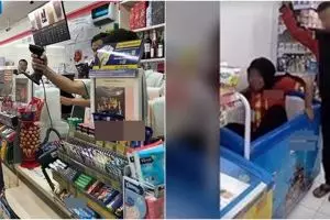 10 Tingkah kocak pegawai minimarket ini absurd banget