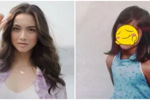 10 Potret masa kecil Angela Gilsha, senyumannya khas banget