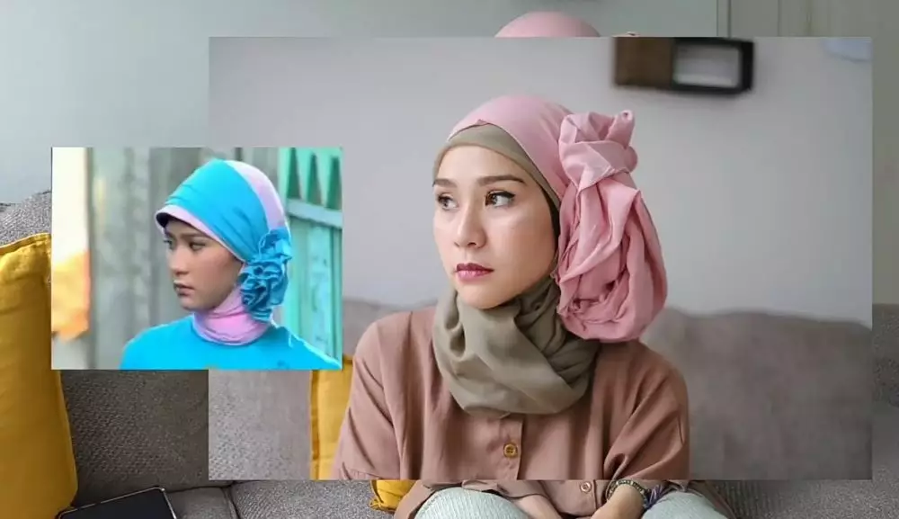 Zaskia Adya Mecca tirukan gaya hijab jadul © 2020 brilio.net YouTube