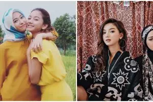10 Momen kedekatan Poppy Bunga & Glenca Chysara, bak sahabatan