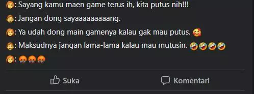gagal gombal dari gamers Facebook gagal gombal dari gamers Facebook