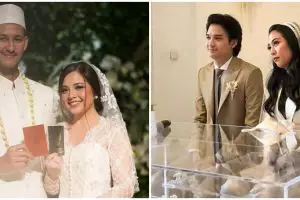 Beda gaya 9 mantan seleb cilik saat menikah, curi perhatian