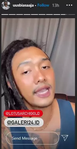 rambut baru uus Instagram