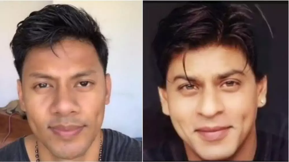 pria mirip Shah Rukh Khan © 2020 brilio.net