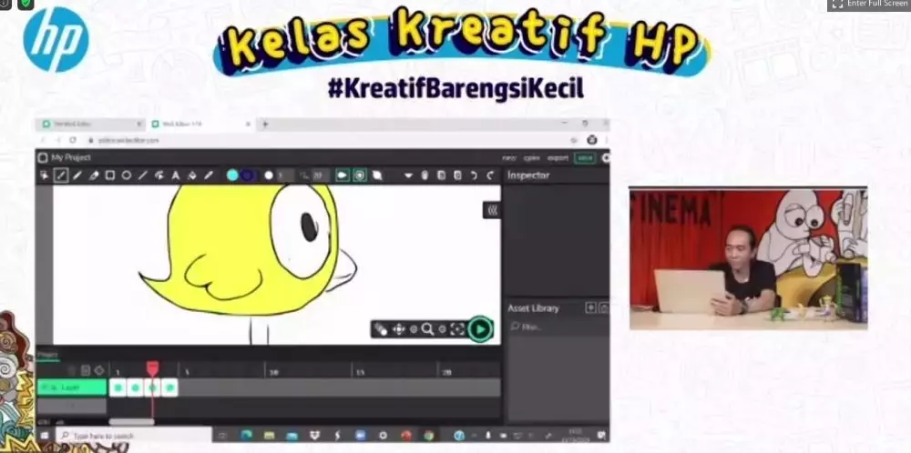 Serunya belajar animasi bareng HelloMotion Academy di Kelas Kreatif HP berbagai sumber