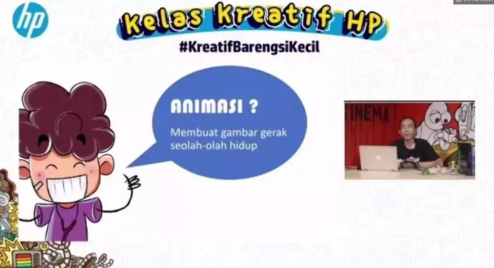 Serunya belajar animasi bareng HelloMotion Academy di Kelas Kreatif HP berbagai sumber