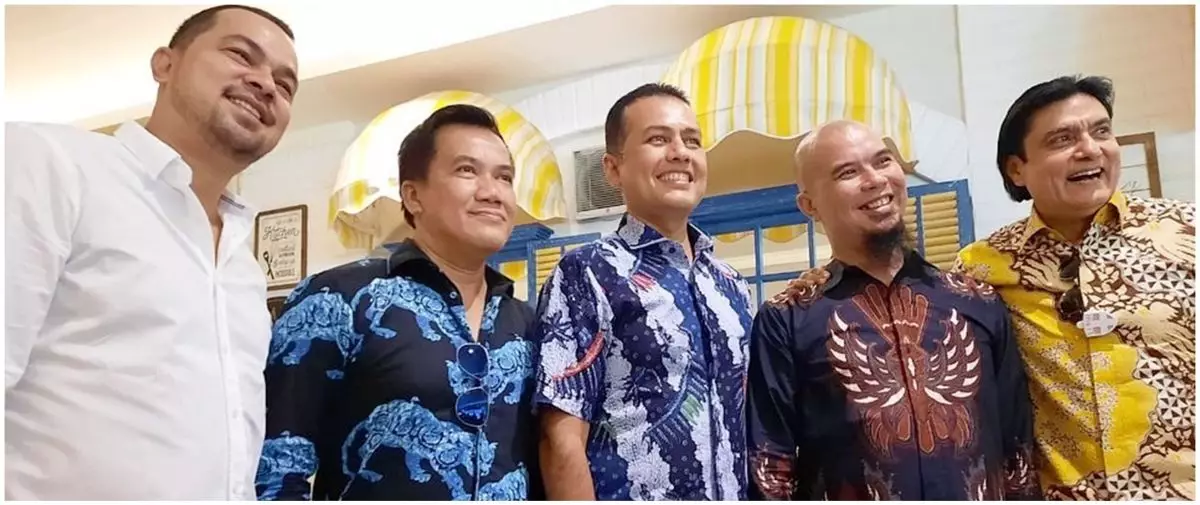 7 Momen pertemuan Ahmad Dhani dan Wagub Sumut, celananya jadi sorotan