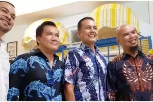 7 Momen pertemuan Ahmad Dhani dan Wagub Sumut, celananya jadi sorotan