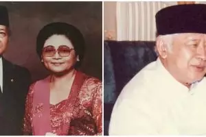 Potret lawas Presiden Soeharto gowes, sepedanya jadi sorotan