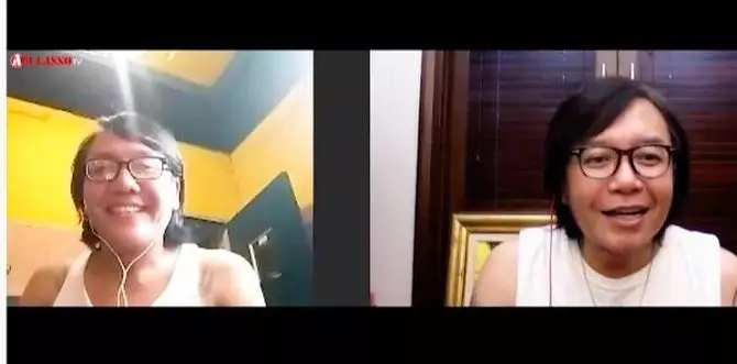 Seleb ketemu kembaran yang viral © 2020 brilio.net