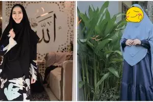 Hamil 9 bulan, potret terbaru Oki Setiana Dewi ini banjir pujian