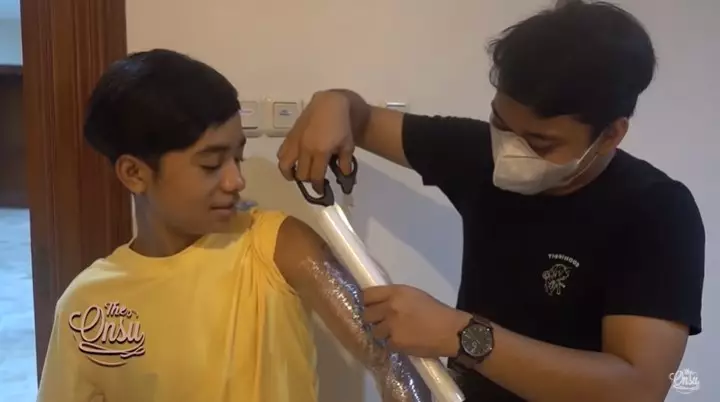Betrand prank Ruben Onsu © YouTube Betrand prank Ruben Onsu © YouTube