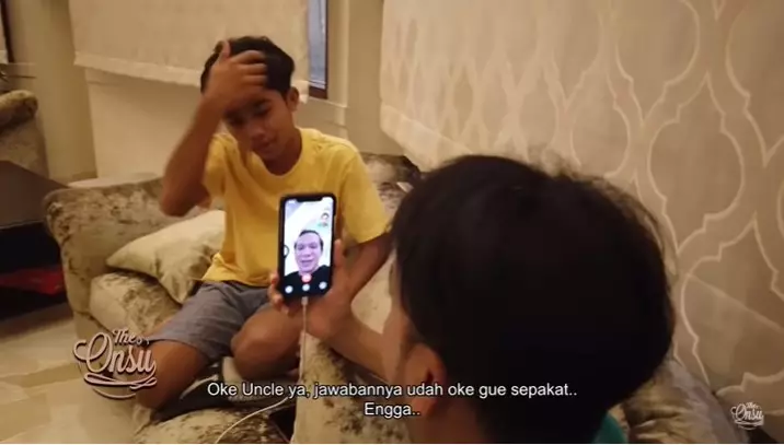 Betrand prank Ruben Onsu © YouTube Betrand prank Ruben Onsu © YouTube
